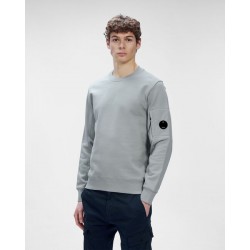 Diagonal Raised Fleece Crew Neck Sweatshirt 12CMSS022A005086W937